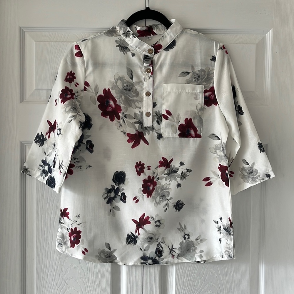 Floral blouse